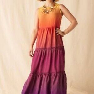 Matilda Jane Enchanted Garden Waikiki Sleeveless Gradient Maxi Dress